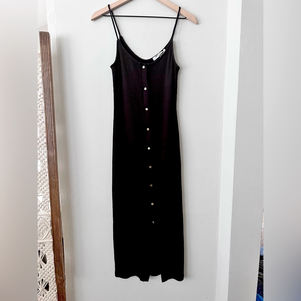 PROJECT SOCIAL T LUCIA SNAP FRONT TANK DRESS